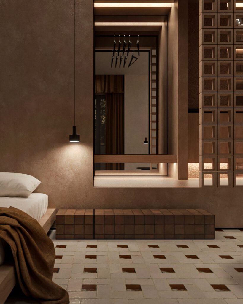 Residential,Renovation,Interior Architecture,Apartment Renovation,Interior Design,Terracotta,claustra,City center,Micro studio,Studio,Flat,Urban