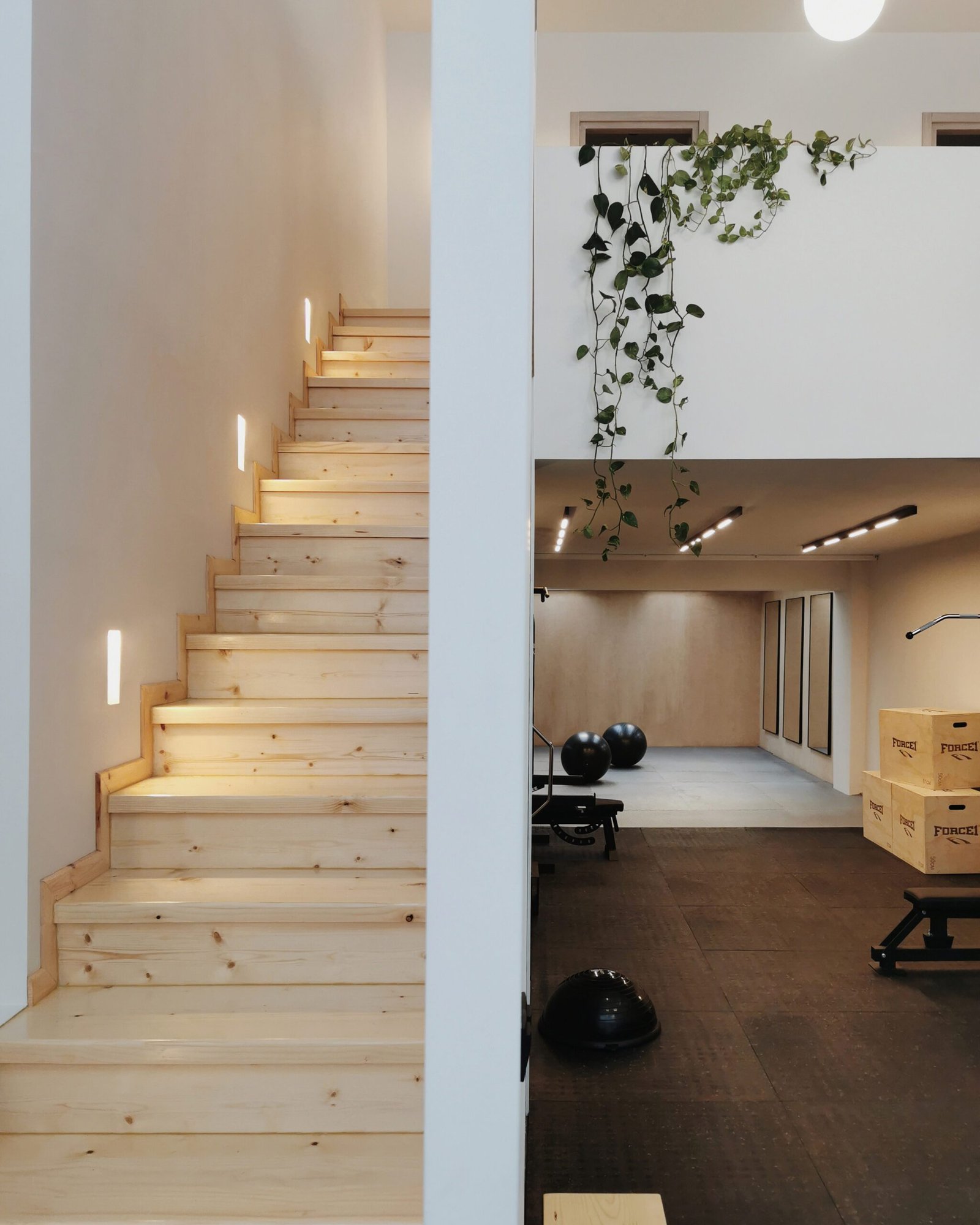 hekate fitness club stairs and ground floor