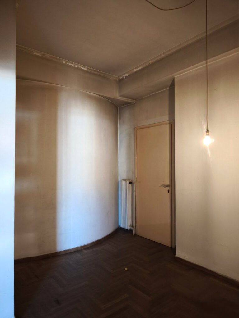 Exarchia,contemporary,interior design,wood,parquet,terazzo,glassblock,glass,minimal,aesthetic,renovation,Athens,Greece,smallapartment