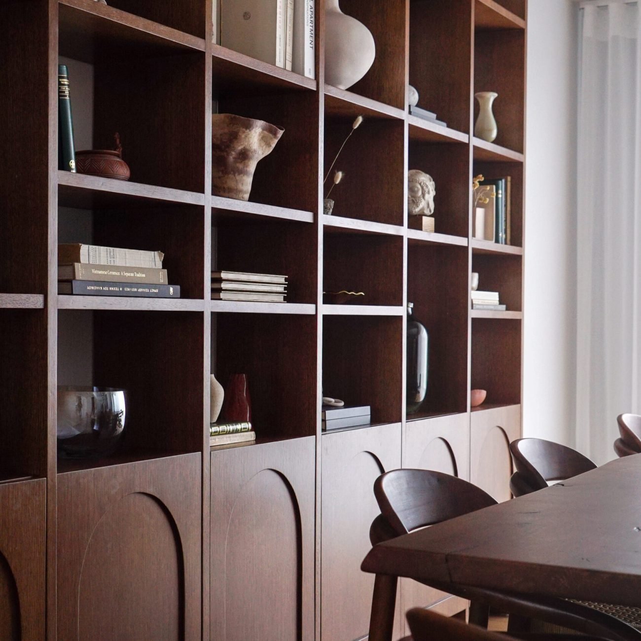 custom object bookcase - architecture studio Maneo